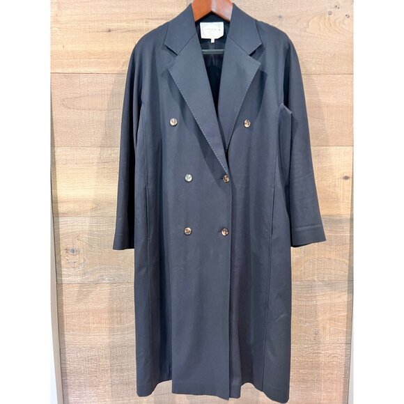 LAFAYETTE 148 NEW YORK Women's Jasper Stretch Cotton Twill Coat size M - Picture 2 of 10